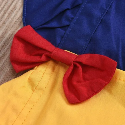 Miniatura 7 de Mameluco para niñas recién nacidas ropa de verano para cosplay de color blanco nieve