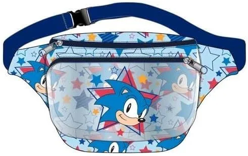 Miniatura 5 de Sonic Boys - Riñonera con bolsillos dobles con cremallera