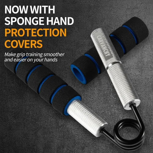Miniatura 3 de Grip Strength Trainer Set, 6 Pack, 50-350LB, Wrist Forearm Strengthener, Metal No Slip, Hand Grip Gripper Strengthener for Strength Training and