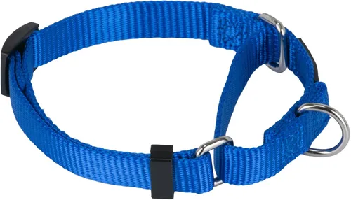Miniatura 12 de Collar Hyhug Pets de nailon resistente, cómodo y seguro, para entrenamiento profesional, martingala, uso diario, para caminar, antiescape, para Azul