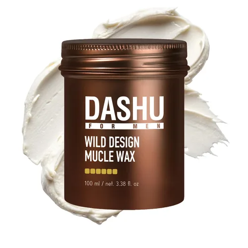 Miniatura 8 de DASHU Cera para el cabello para hombres 3.38 fl oz – cera mate coreana fuerte de sujeción fuerte, cera original de primera calidad, sin brillo