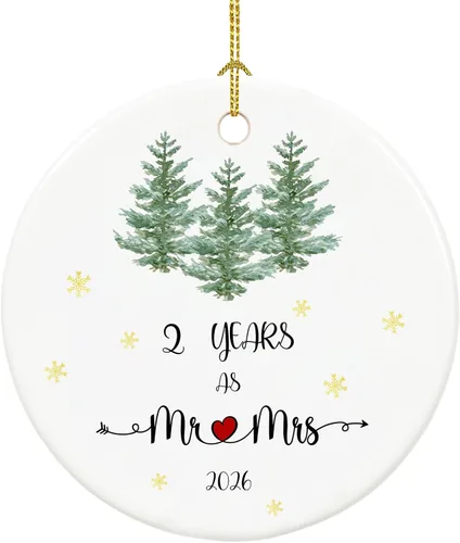 Miniatura 10 de 1 año de aniversario de papel 2025, primer aniversario, regalos para el señor y la señora para pareja, primer aniversario de boda para marido