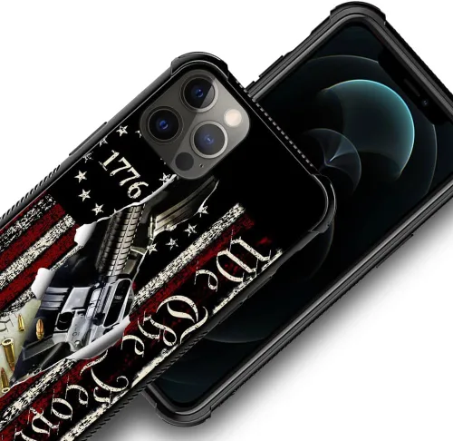 Miniatura 5 de DJSOK Compatible con iPhone 13 Funda, Diseño con Patrón Parachoques Trasero Anti Arañazos Esquinas Reforzadas TPU Suave Caver, Fundas para Hombres