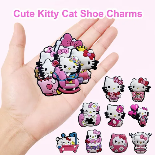 Miniatura 4 de Dijes para zapatos de cocodrilo, accesorios para decoraciones para niñas, niños, adultos, mujeres, recuerdos de fiesta, Vinilo, No es una piedra