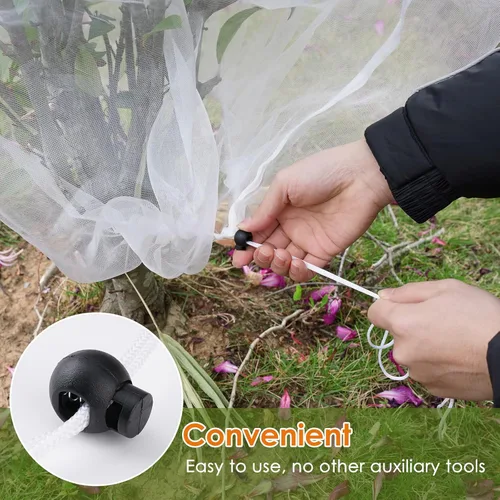 Miniatura 7 de Cubierta de malla para plantas, malla de jardín al aire libre, red para plantas de tomate, cubierta para plantas de mosquito, red de pájaros