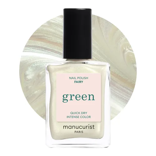 Miniatura 21 de Manucurist Esmalte de uñas verde de secado rápido, cuarzo (marrón brillante), sin 9 unidades, a base de plantas y vegano, no tóxico, clásico