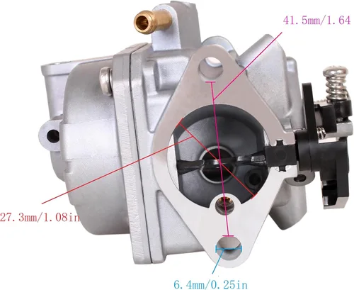 Miniatura 8 de 3R1032001 Motor de barco 3AT-03200-0 3AT032000 3AT032000M 3DJ-03200-0 3DJ032000 3DJ032000M Carburador para Tohatsu para Nissan 4 tiempos 4HP MFS4B