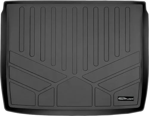Miniatura 10 de SMARTLINER Alfombrillas de piso de 2 filas – Forro de carga superior detrás de la segunda fila para Mercedes-Benz AMG GLB 35 2021-2025