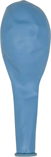 Miniatura 5 de Paquete de 50 globos de color azul claro, globos de látex azul bebé de 12 pulgadas, paquete de globos para cumpleaños, bodas, baby showers