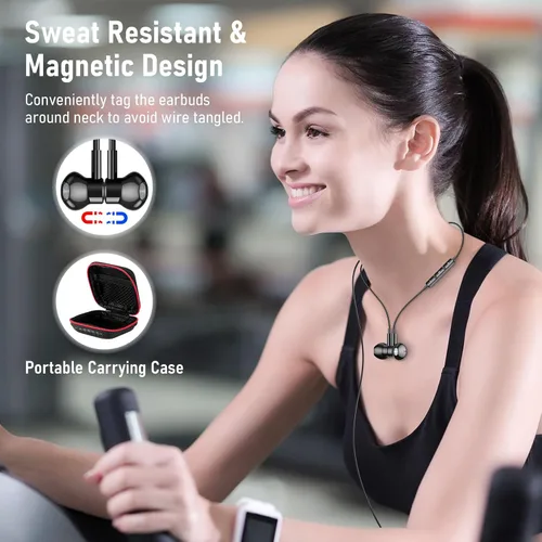 Miniatura 3 de Auriculares USB C magnéticos con cable para iPhone 17 Pro Max 16 15 16e aislamiento de ruido en la oreja auriculares con micrófono tipo C