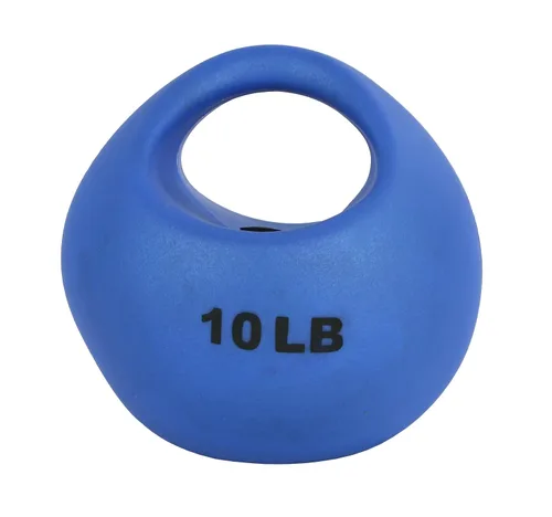 Miniatura 11 de CanDo 1-329 balón medicinal con una asa, Multicolor, 1