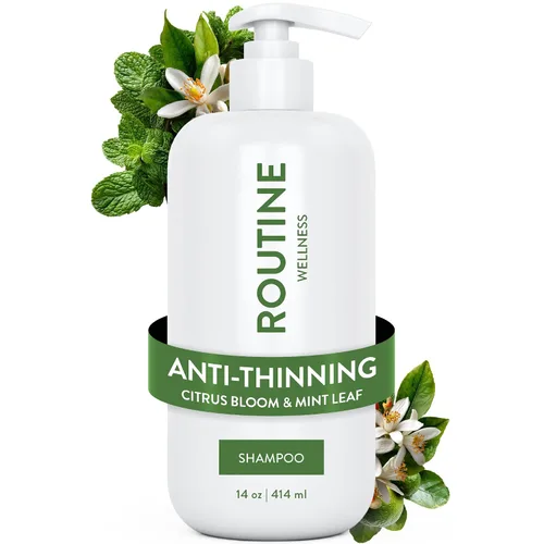 Miniatura 16 de Routine Wellness Champú voluminizador antiadelgazante para adelgazar el cabello y la pérdida de cabello – Aumenta tu confianza con bloqueadores