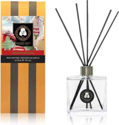 Miniatura 15 de Rainier's Gifts Juego de difusor de varillas (French Country Rose Garden) – Varillas difusoras de aceite perfumado – Ambientador de aromaterapia