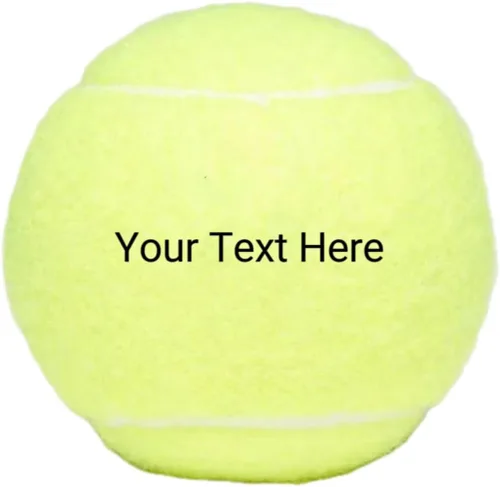 Pelota de tenis personalizada para amantes del tenis o regalo de equipo