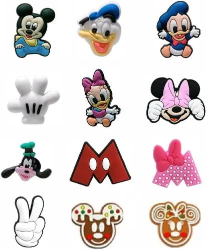 Miniatura 3 de 30 dijes de cocodrilo para niñasniños, pines de cocodrilo de anime para adolescentes y niños, decoración de sandalias de cocodrilo para mujeres