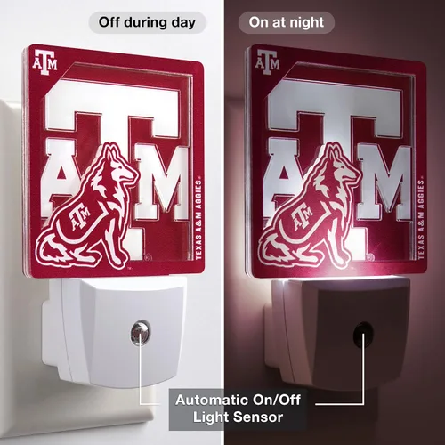 Miniatura 4 de YouTheFan NCAA Logo Series Nite Light