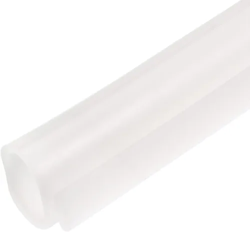Miniatura 10 de METALLIXITY Burlete de ventana tipo bombilla (0.276 in x 9.8 ft), 1 unidad, tira de sellado de silicona para montaje en ranura en T se adapta a