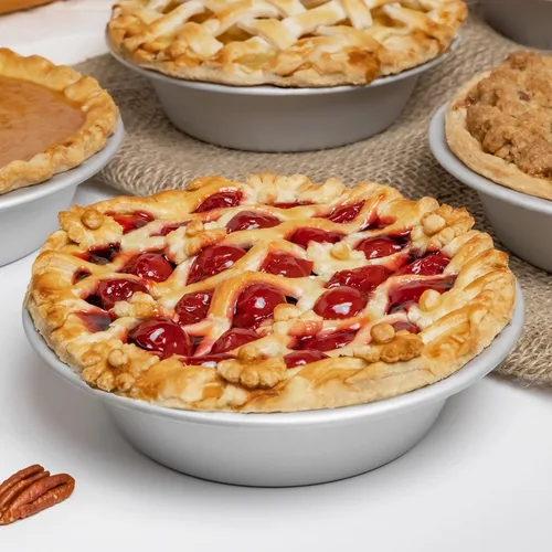 Miniatura 5 de Fat Daddio's PIE-6 - Molde de aluminio anodizado para tartas, 6 x 1,5 pulgadas