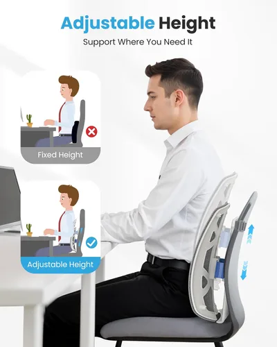 Miniatura 4 de COMFIER Soporte lumbar térmico y masajeador de cuello