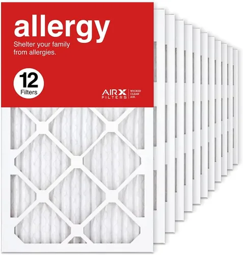 Miniatura 11 de AIRx Filters Filtro de aire MERV 11 plisado HVAC de 10 x 10 x 1 para caldera, paquete de 12 unidades, fabricado en los Estados Unidos