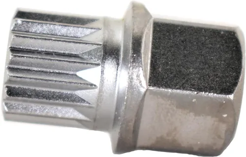 Miniatura 20 de TEMO Llave de extracción de tornillo de tuerca de bloqueo de rueda de 11/15Pt Socket antirrobo S3054 para vehículos BMW