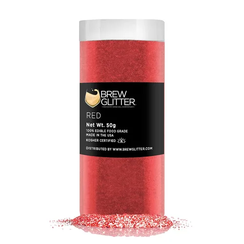 Miniatura 83 de Brillo de cerveza rosa comestible para bebidas, cócteles, cerveza, purpurina y bebidas Certificado Kosher y Halal 100% comestible y de grado