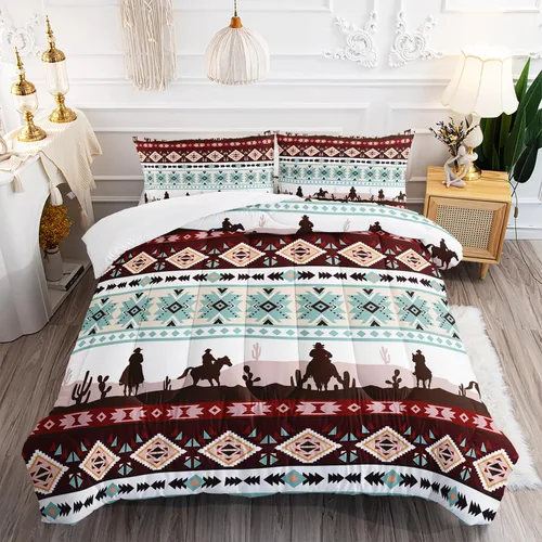 Miniatura 14 de AILONEN Lindo juego de edredón de oso tamaño individual, juego de ropa de cama Kawaii de oso de peluche marrón para niños y niñas, edredón suave