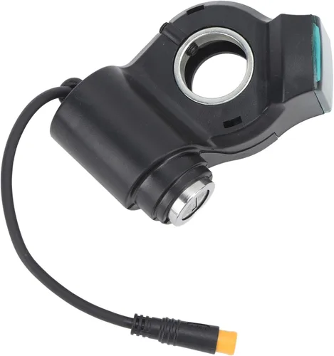 Alomejor Cerradura eléctrica del interruptor del manillar de la vespa de 10 pulgadas, construcción del ABS, pantalla digital de la energía de la