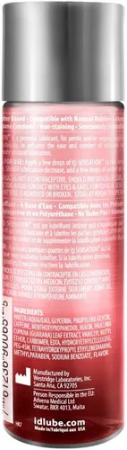 Miniatura 2 de ID Lubricants Sensation - Calentamiento personal, a base de agua, botella, (SNS-02) Rojo, 2.2 onzas líquidas