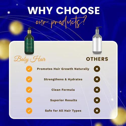 Miniatura 7 de BABY HAIR - Acondicionador de romero, acondicionador de romero sin sulfato para el crecimiento del cabello, acondicionador de aceite de romero
