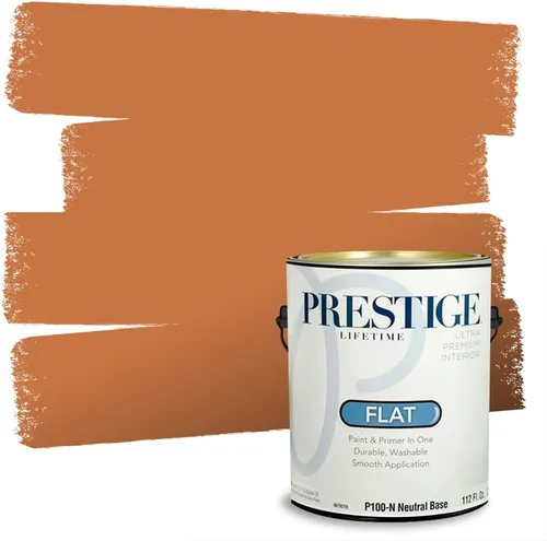 Miniatura 194 de PRESTIGE Pintura exterior e imprimación en uno, bronceado Aberdeen, plano, 1 galón