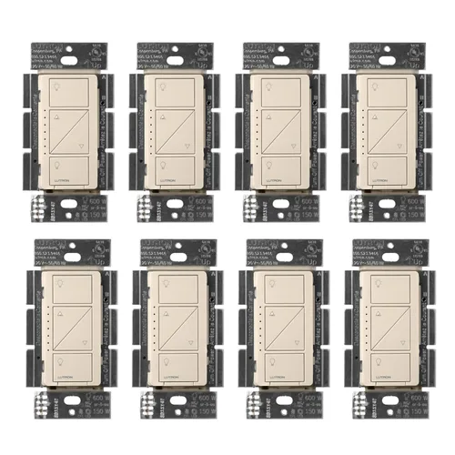Miniatura 16 de Lutron Caseta - Interruptor de atenuación inteligente original (requiere Lutron Smart Hub), para luces LED, 150 vatios, un solo polo/3 vías, no Negro