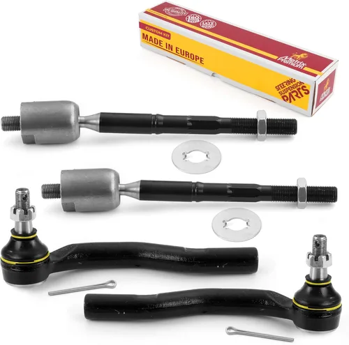 Miniatura 54 de Metrix Premium Chassis Parts - Juego de 4 barras de acoplamiento interior y exterior para Audi A3 15-16, Seat Leon 06-20 (México), 09-17 Volkswagen