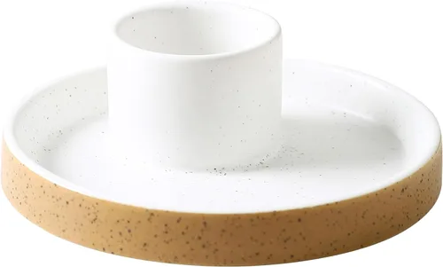 Miniatura 6 de Soporte de incienso de cerámica, cuenco de salvia blanca, plato de manchas para velas de palo, santo, salvia y soporte de salvia