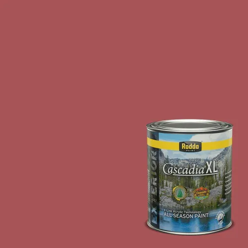 Miniatura 102 de Rodda Paint CASCADIA ZERO - Pintura plana e imprimación para interiores en uno, cuarto de galón, rosa Mullen