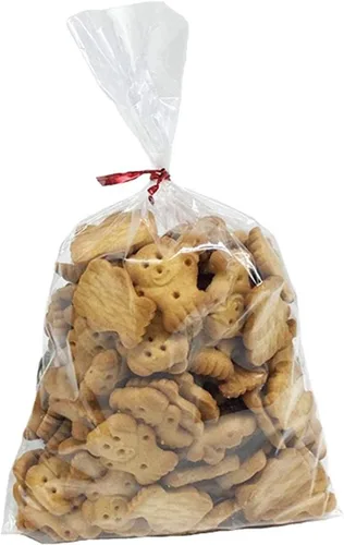 100 piezas de bolsas de celofán planas transparentes de 10 x 6 pulgadas, buenas para panadería, galletas, dulces, postres (por Brandon) 1.4 mil.