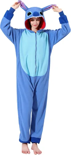 OGU DEAL Pijama unisex para adultos ropa de dormir de animales para fiestas de Halloween atuendo diario de dibujos animados