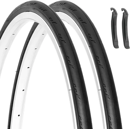 Miniatura 8 de Hycline Neumático de repuesto para bicicleta de carretera: 700x25C/700x28C/700Cx35C Neumáticos de bicicleta plegables de alto rendimiento