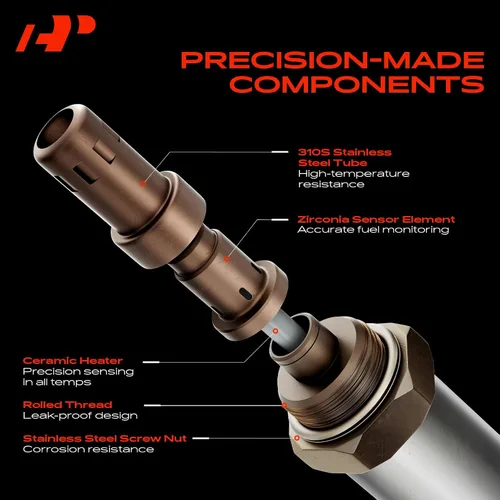 Miniatura 4 de A-Premium Sensor de oxígeno Downstream O2 compatible con Nissan Pathfinder 2013-2015, Altima 2013-2018, Quest 2012-2015, 370Z, Murano & Infiniti