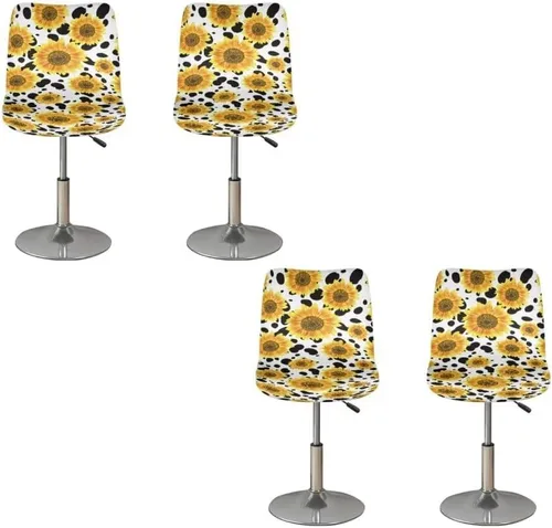 Miniatura 55 de 250th Anniversary - Juego de 2 fundas para taburetes de bar, fundas para sillas de taburete de mostrador con almohadilla de asiento impermeable
