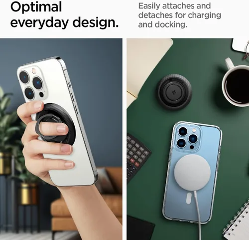 Miniatura 6 de Spigen para MagSafe Soporte de Agarre para Teléfono, Anillo O-Mag (MagFit) Compatible con iPhone 17/16/15/14/13/12 Air/Pro/Pro Max, Pixel 10 Series