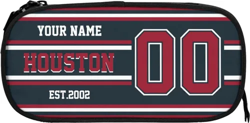 Miniatura 37 de Estuche de lápices personalizado Arizona con número de nombre, caja de lápices personalizada estilo fútbol, estuche de bolígrafo personalizado