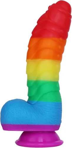 Miniatura 13 de Consolador realista, material de silicona líquida sin olor, juguetes sexuales para adultos, pene, fuerte ventosa para usar sin manos, 2 bolas, punto