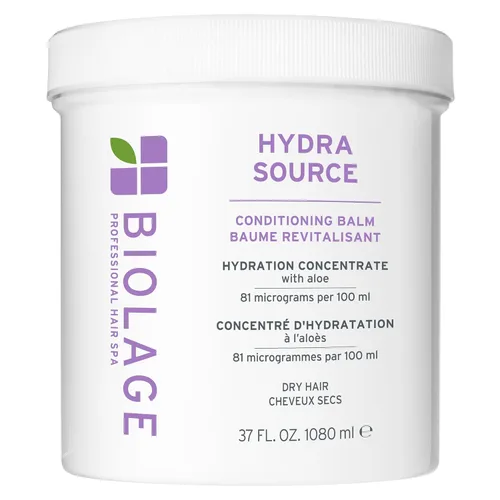 Miniatura 12 de Biolage Hydra Source Conditioning Balm - Moisturizes, Detangles & Adds Softness, For Dry Hair, Infused with Fermented Aloe & Micro-Filtered