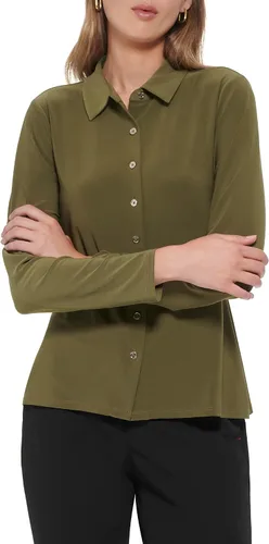 Miniatura 3 de Tommy Hilfiger Blusa de punto de manga larga con cuello y botones en la parte delantera