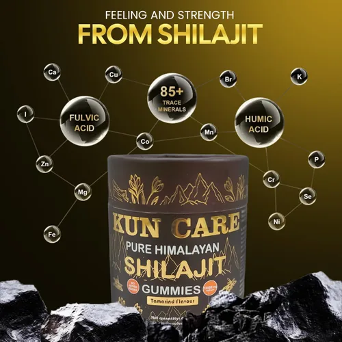 Miniatura 4 de Gomitas Shilajit - (60 gomitas) - 75% más de ácido fúlvico - Shilajit de origen del Himalaya - Energía, bienestar y apoyo inmunológico