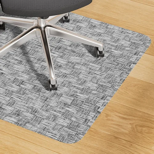 Yecaye Tapete para silla de oficina para suelo de madera dura, 35" x 47" protege el suelo debajo del escritorio de la computadora para silla con