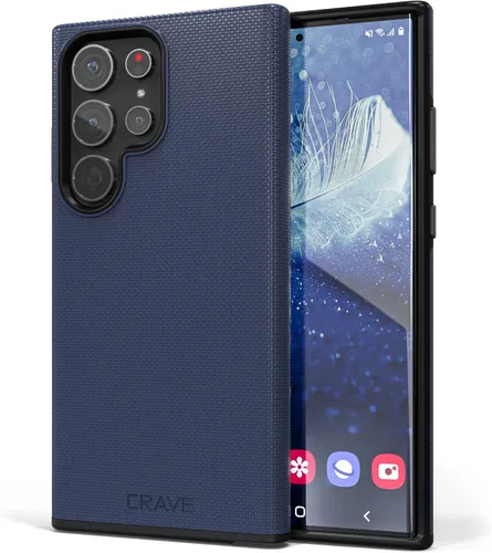 Miniatura 59 de Crave Funda para Galaxy S22 Ultra, funda de doble capa de protección a prueba de golpes para Samsung Galaxy S22 Ultra 5G (6.8 pulgadas) - Negro