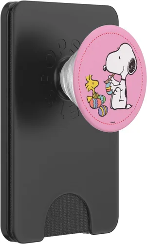 Miniatura 7 de Cacahuetes Snoopy y Woodstock Huevos de Pascua PopSockets intercambiables PopGrip