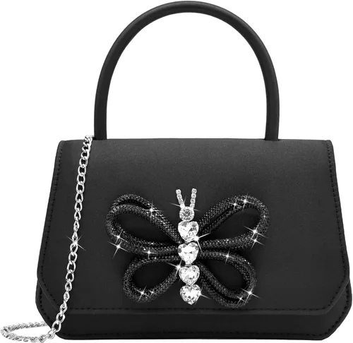 Bolso de noche para mujer, bolso de mano para fiesta nupcial, bolsos de cóctel y baile de graduación con charol